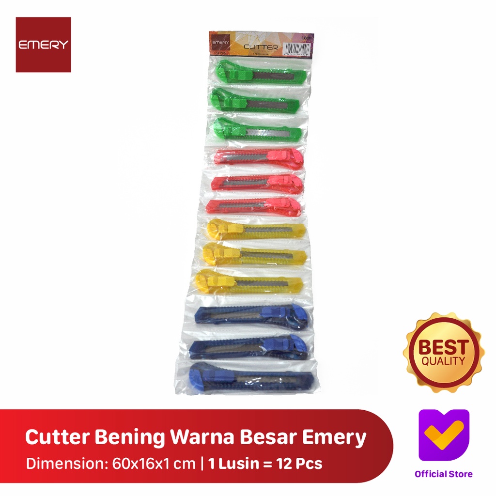 

CUTTER BENING WARNA BESAR EMERY (new) ( ISI 12 PCS )