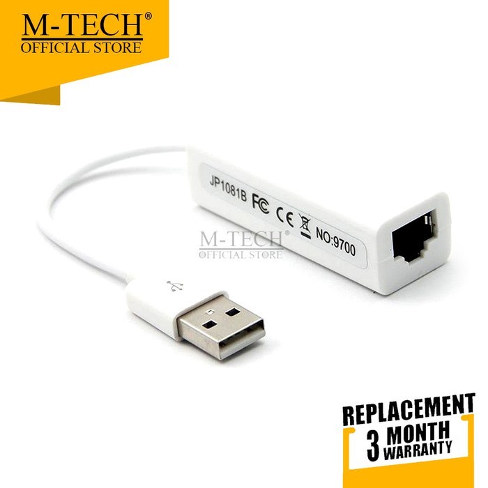 USB 2.0 To Lan / Usb To Ethernet Adapter RJ 45