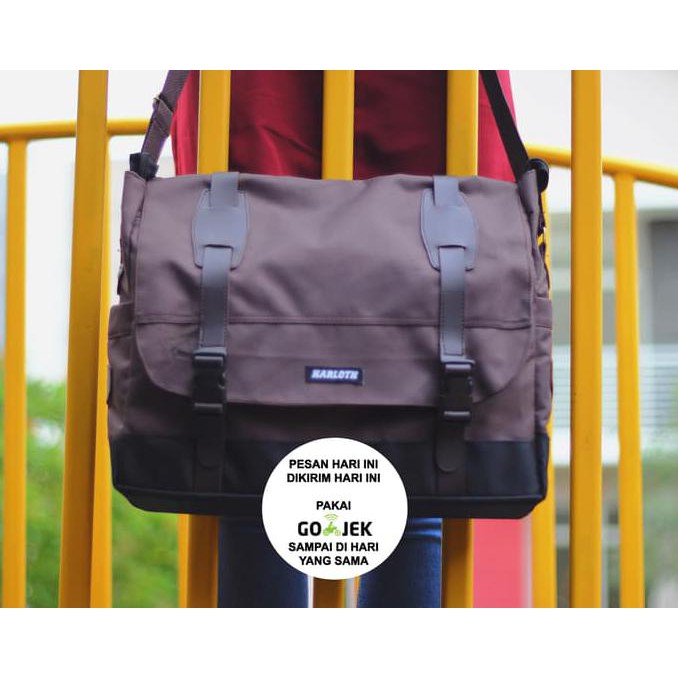 Tas Rocket Messenger Harloth (Brown/Coklat) D3624