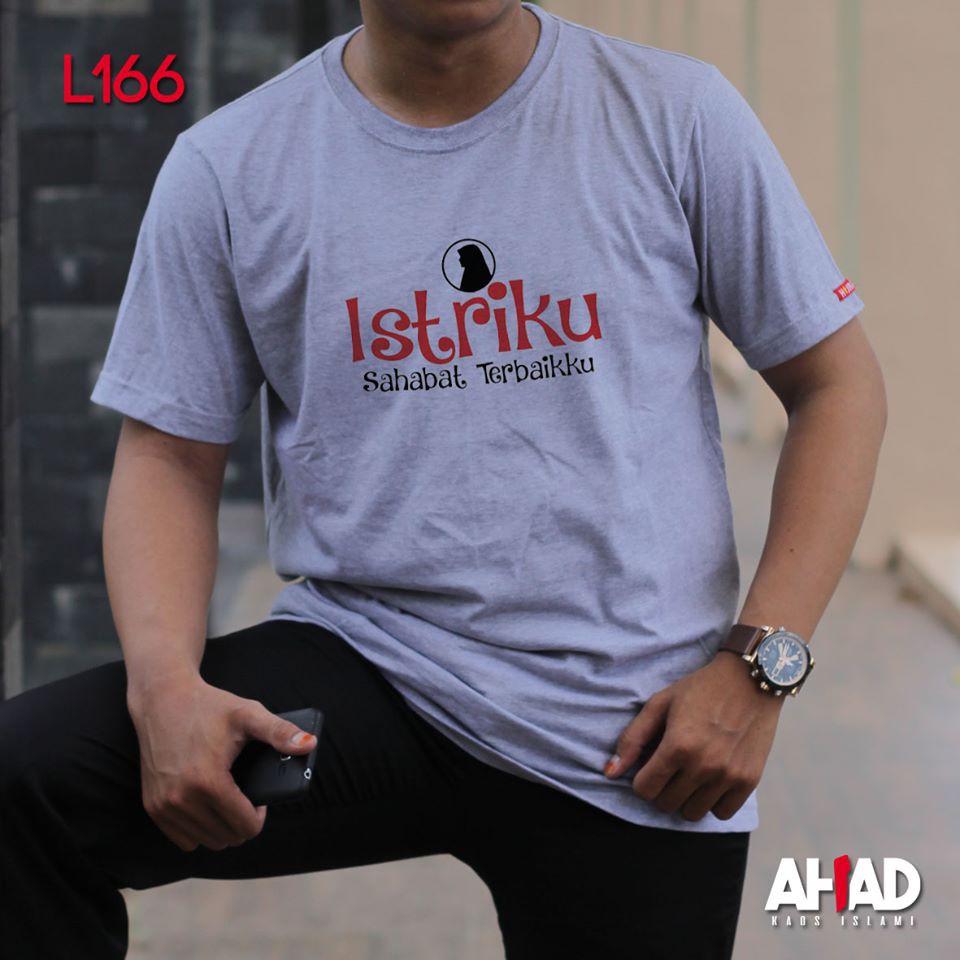 Kaos Islami Ahad - Istriku Sahabat Terbaikku