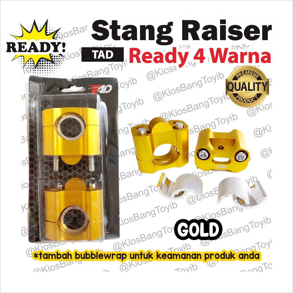 Stang Raiser Riser Pangkon Peninggi Stang CNC Universal (TAD)