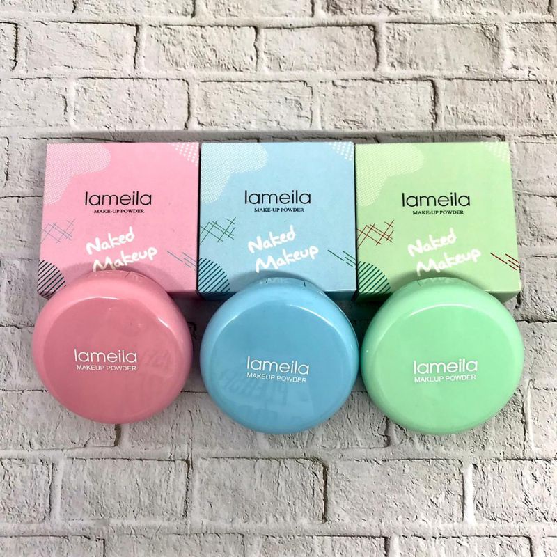 LAMEILA NAKED MAKEUP POWDER / BEDAK PADAT