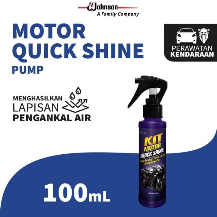 Kit Motor Quick Shine Pump 100ml