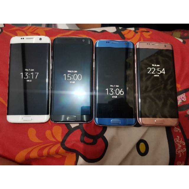 Samsung S7 Edge 32GB Single Sim Second Fullset