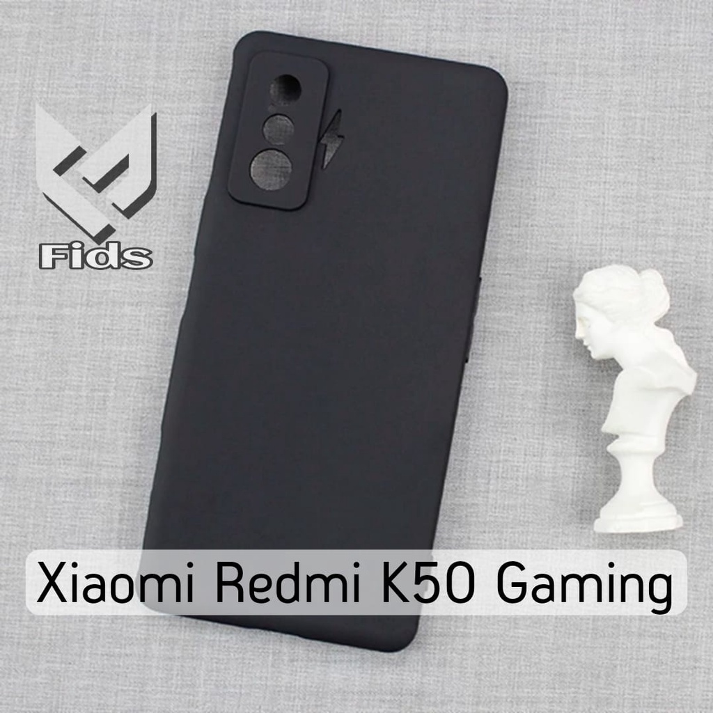 Promo Case XIAOMI POCO F4 GT / REDMI K50 GAMING Black Matte Casing Premium Slim Exellent Cover | Soft Matte | Soft Case Macaron Casing F4 GT / K50 Gaming