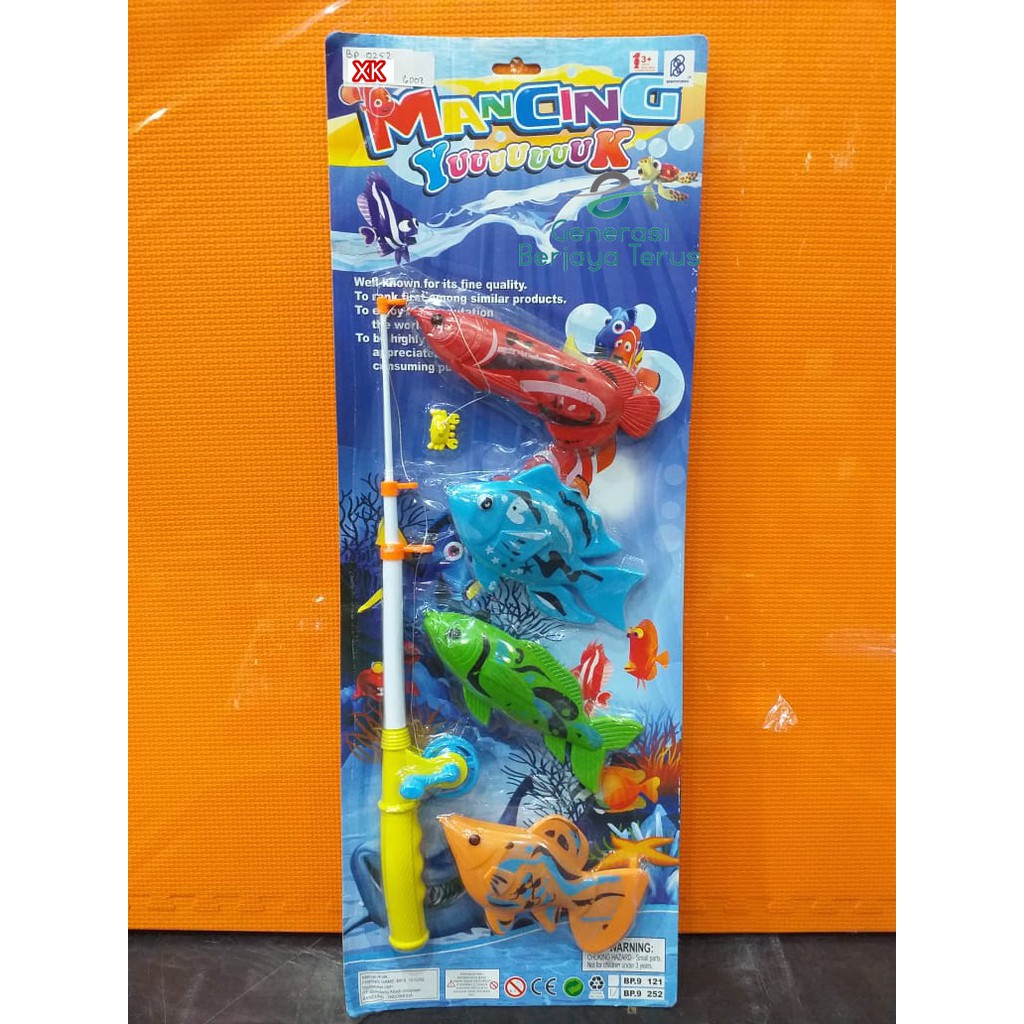MAINAN PANCING IKAN/MANCING MANIA/PANCINGAN IKAN ANAK/MAINAN ANAK ANAK/MAINAN IKAN