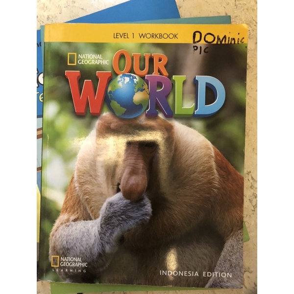 Buku Nat Geo Our World 1 SD (workbook & student book) MULUS like new.