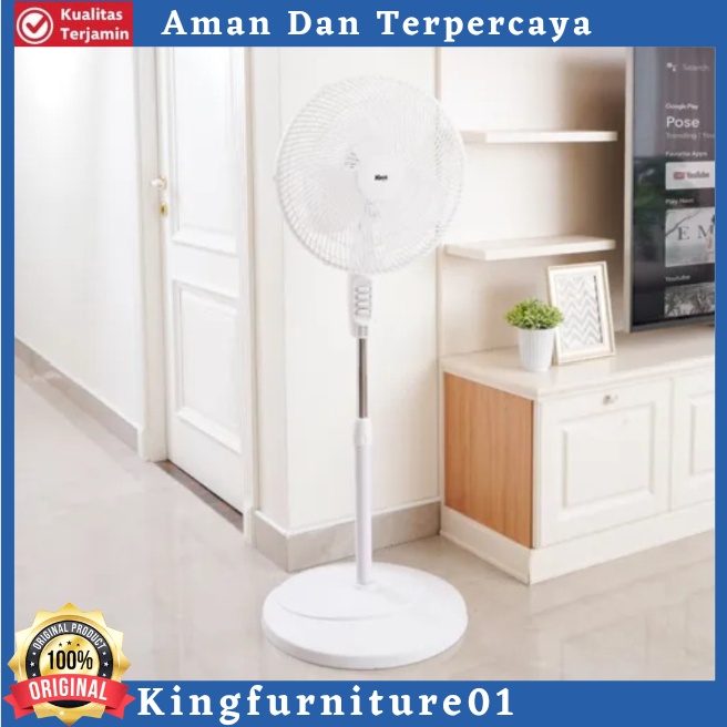 Kipas Angin/Kipas Angin Lantai/Kipas Angin Berdiri putih/Kipas Angin Kris/Kipas berdiri