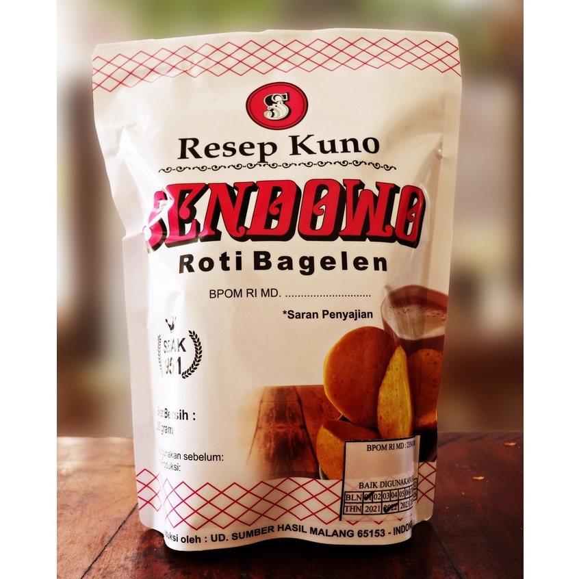 

(Fresh Quality) ROTI SENDOWO Bagelen 200 gr