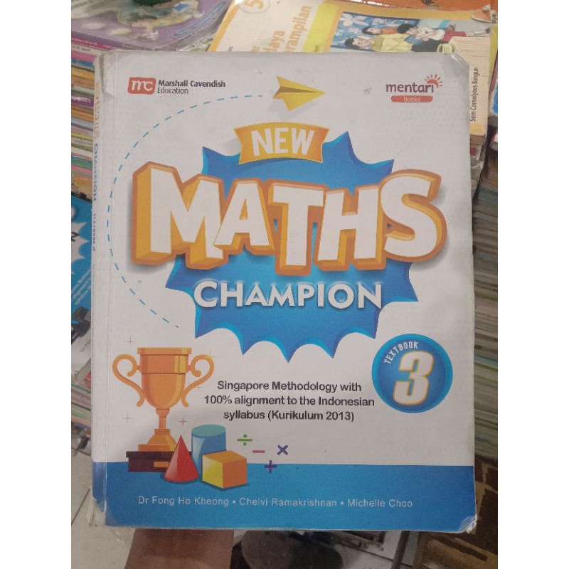 New Maths Champion 3.Textbook.