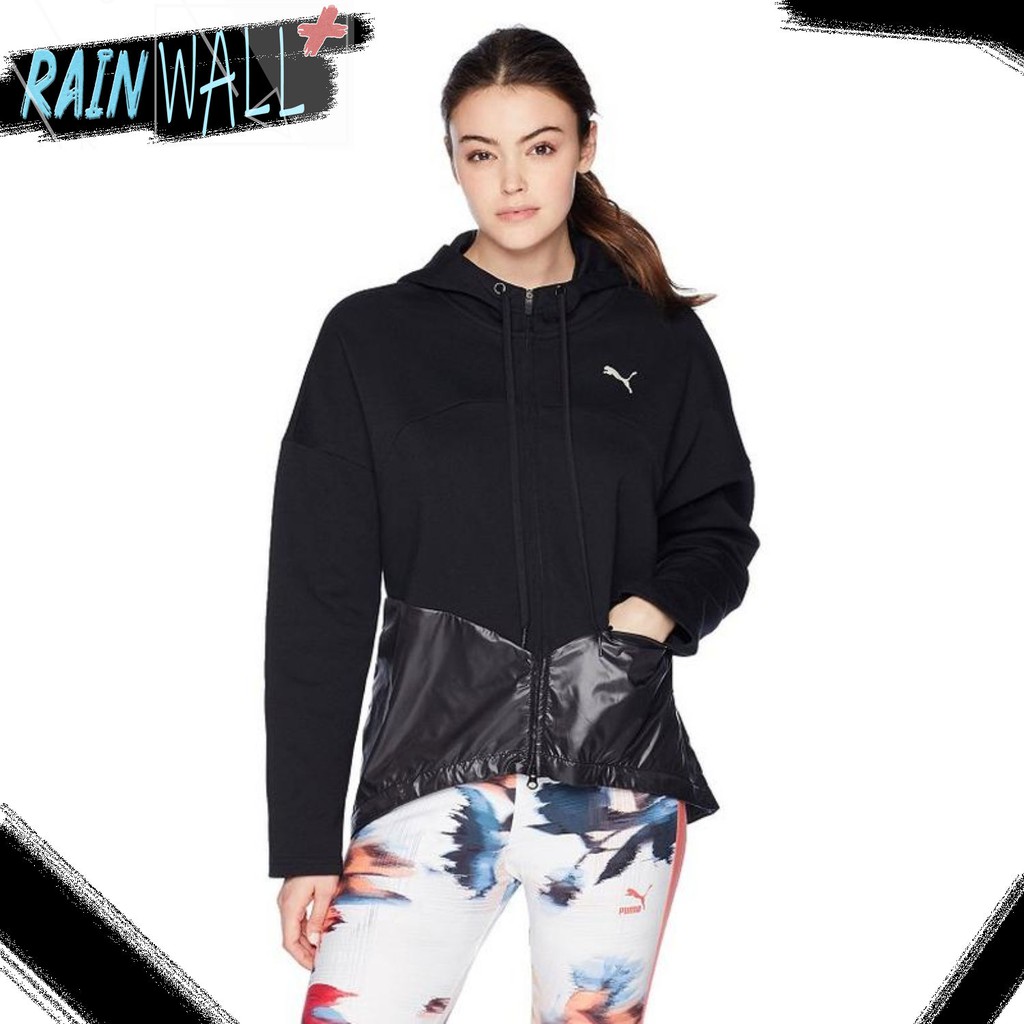 Puma Transition Full Zip Hoodie 59509101 Atasan Jaket Jacket Pakaian Pria Casual Sport Olah Raga Ori