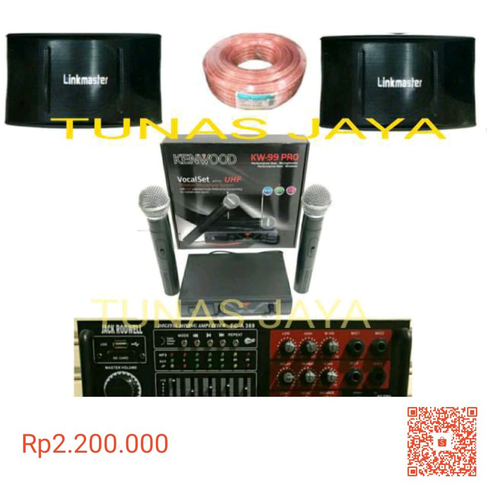 PAKER KARAOKE LINKMASTER SUPER MURAH / PAKET SPEAKER