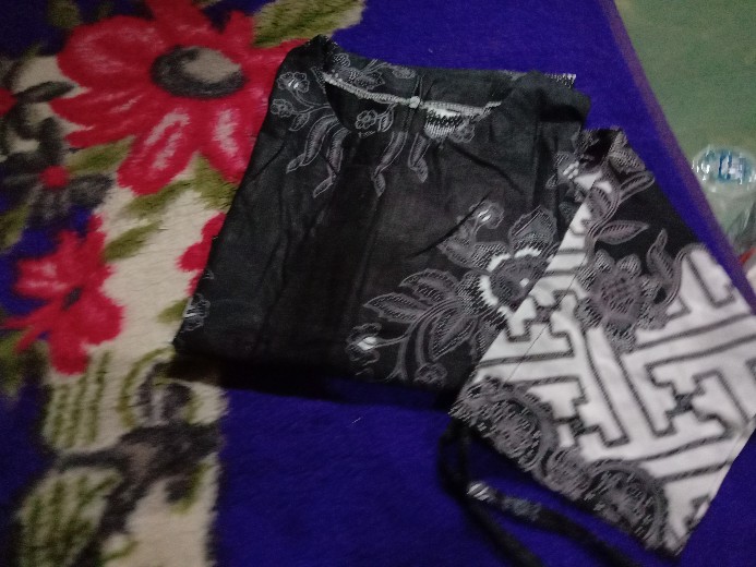 Tunik Batik Wanita Pagar Bunga