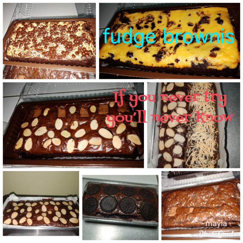 

ell'sfudgebrowniesalmondkejucochocipcadburyoreo