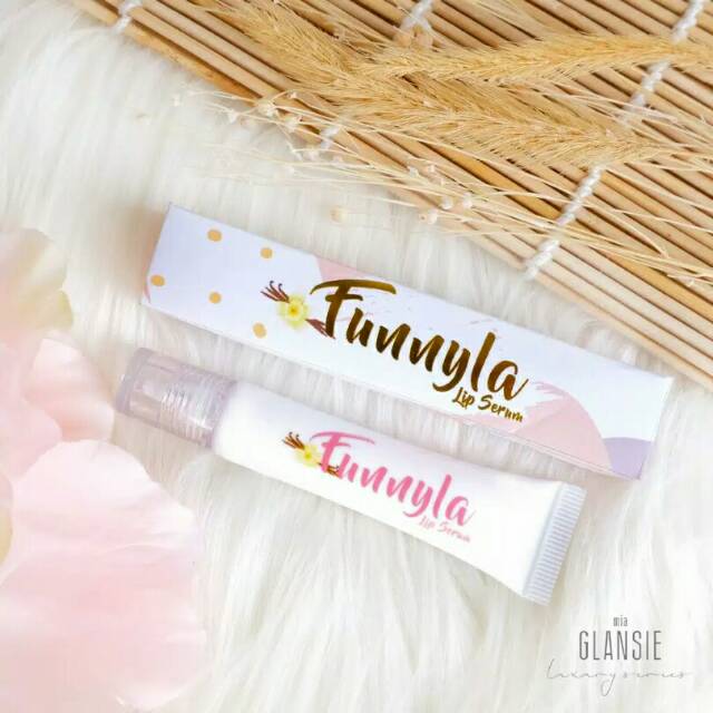 GLANSIE FUNNYLA LIP SERUM (serum bibir) BPOM & HALAL