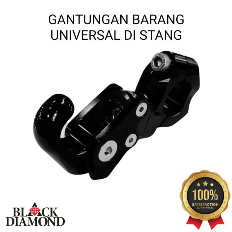 Gantungan Hook BLAKC DIAMOND PCX 150 /PCX 160 / ADV 150 / ADV 160 Original BLACK DIAMOND