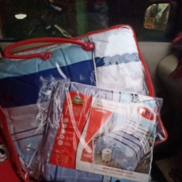 Bedcover + Sprei Rumbai 180x200 / 160x200 Kintakun Dlx Larsen Nara Marque Kanin Zoo Night Owl  Bcdlx