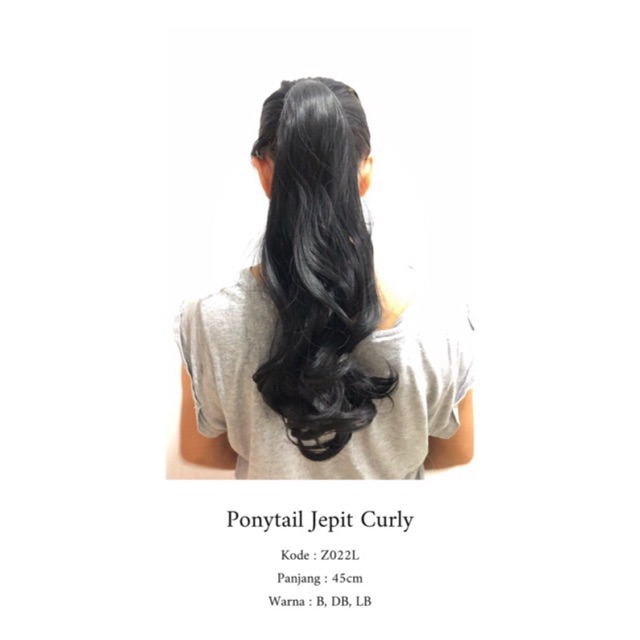 Ponytail Jepit Slim Korea 45cm Alita