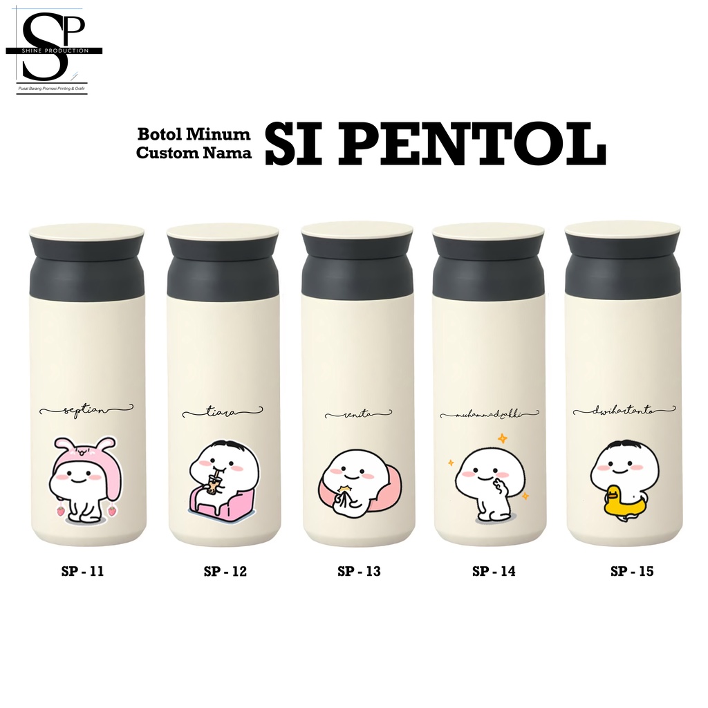 Tumbler Travel Si Pentol Botol Minum
