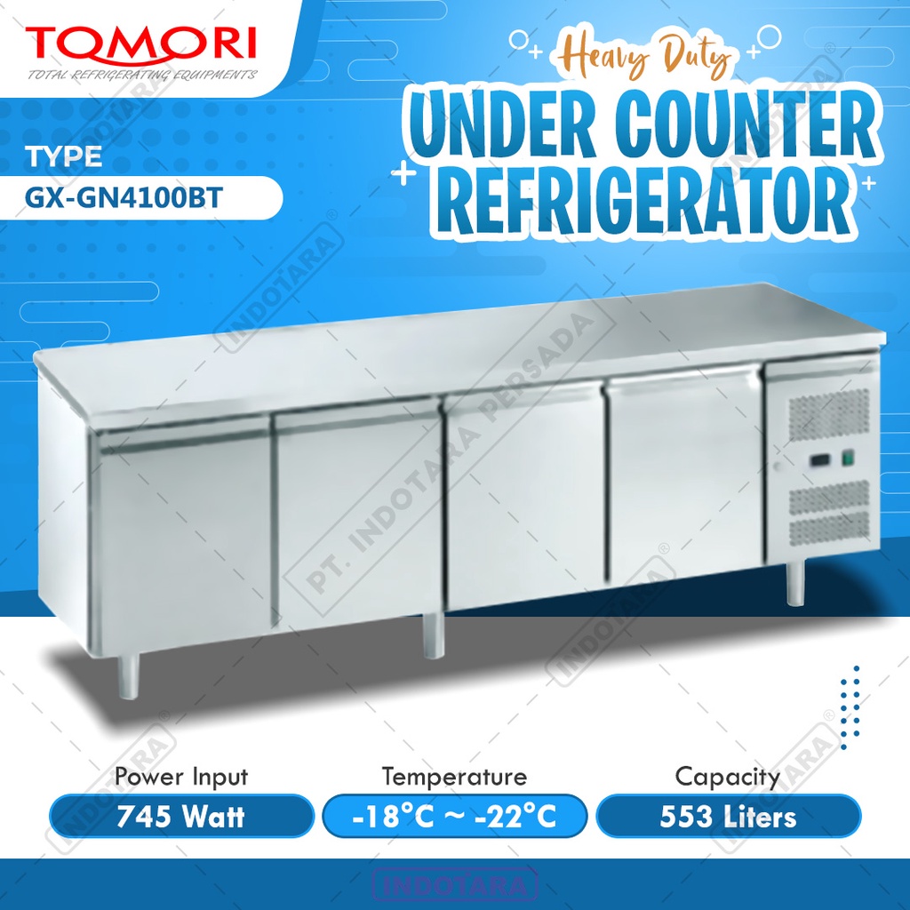 Tomori GN Counter Refrigeration GX GN4100BT