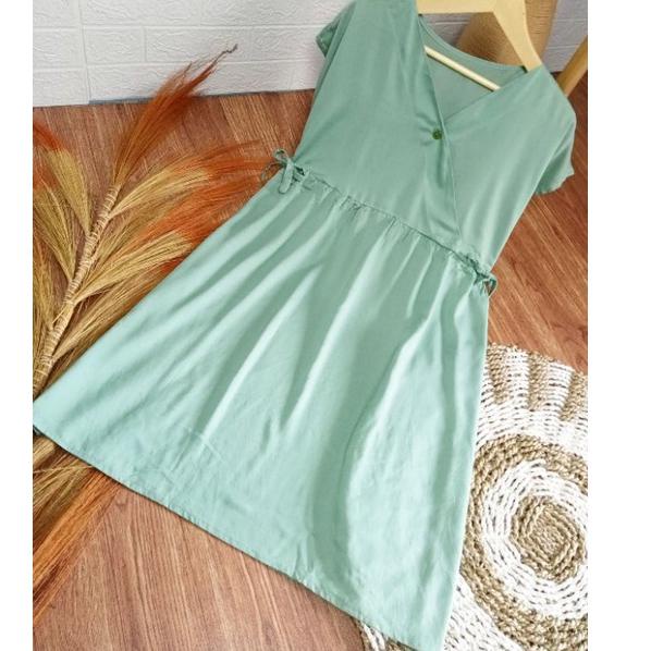 5m0La--Daster kimono pendek || Daster kimono polos pendek || daster kimono polos || daster rayon kek