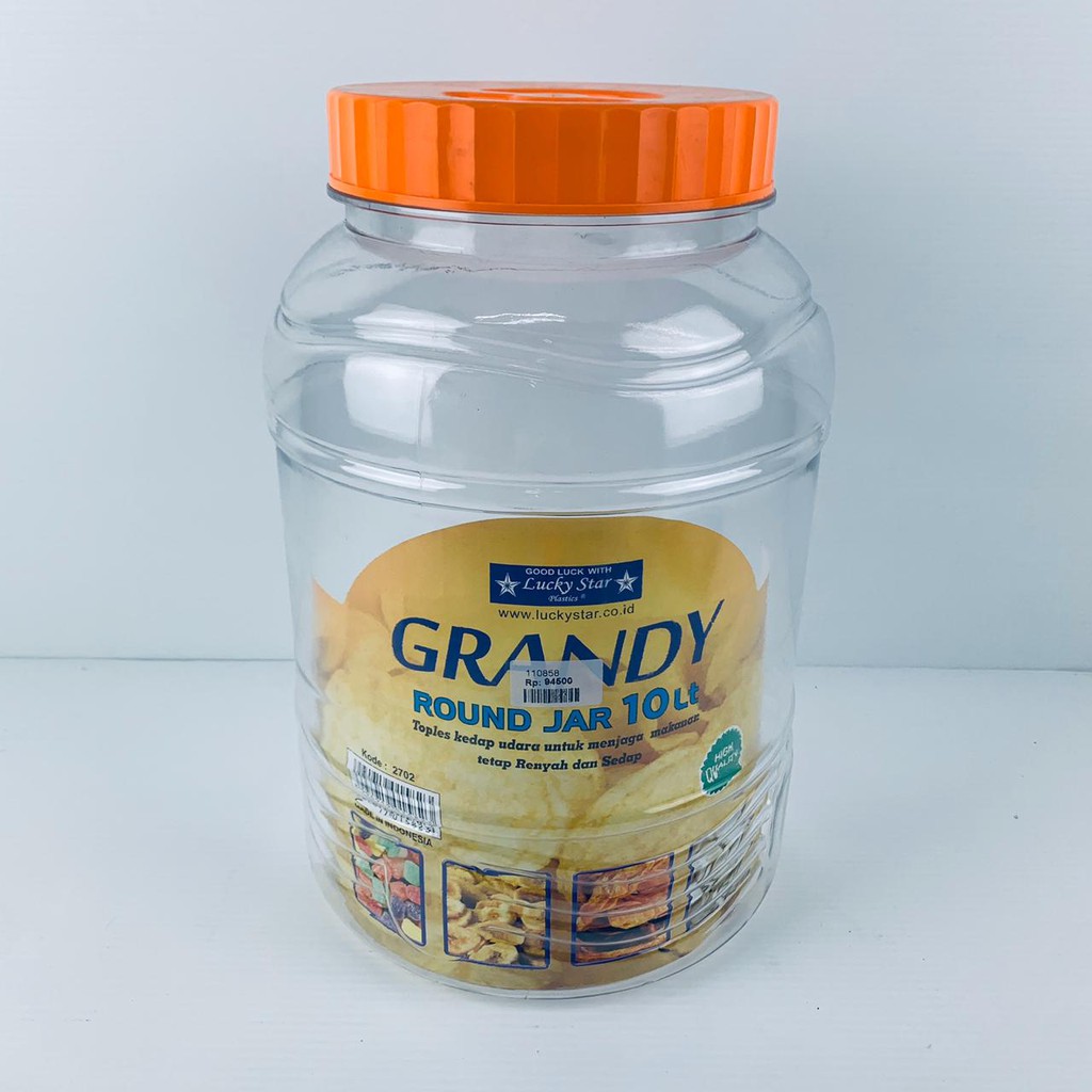 TOPLES GRANDY ROUND JAR 10 LTR 2702