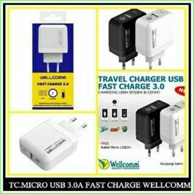 Tc Charger Fast Charger 3.0 Mengisi Dengan Cepat