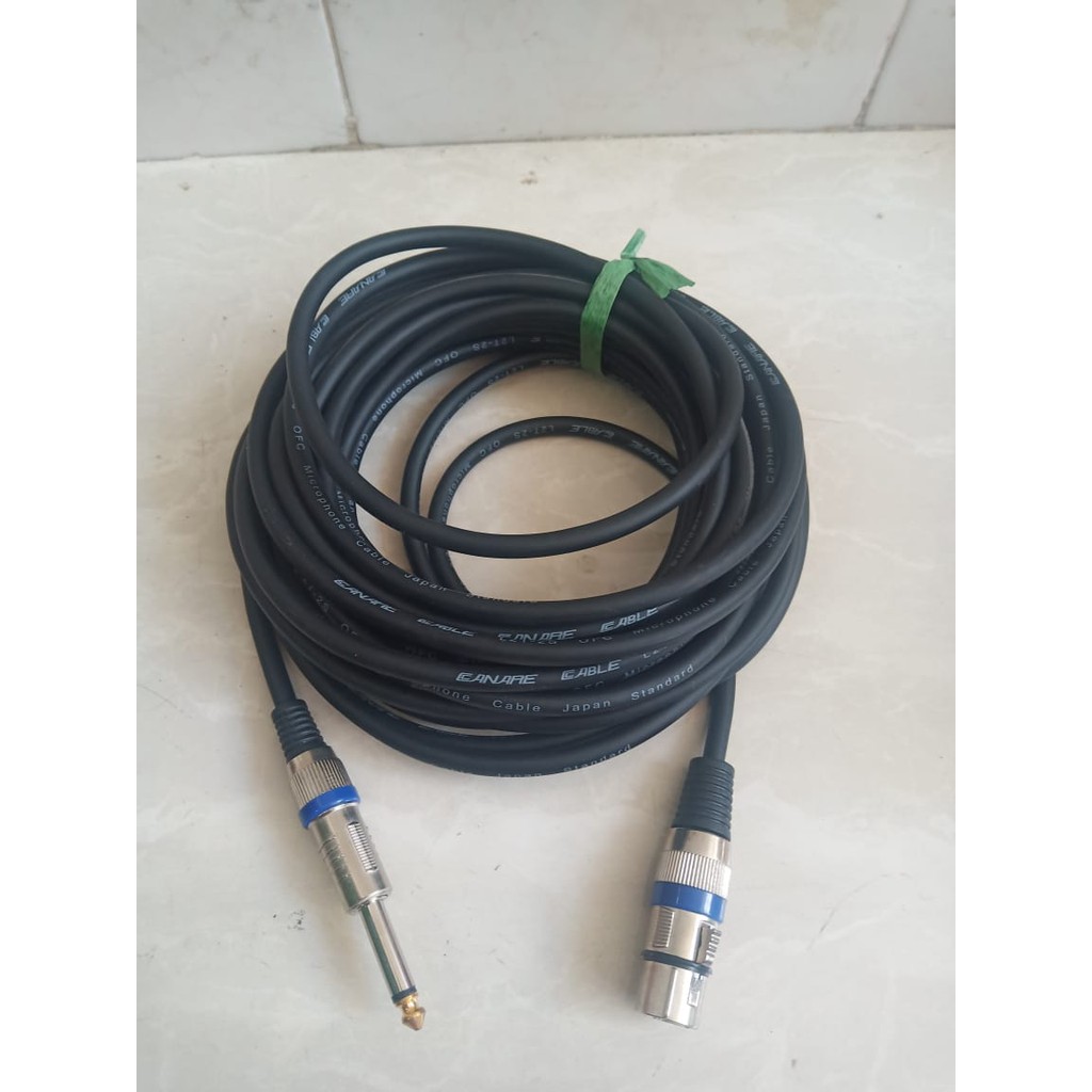 kabel mic canare isi 3 jack akai to canon female panjang 20M