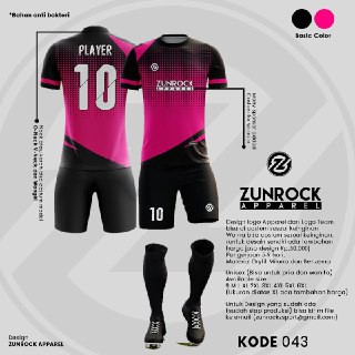 Setelan Baju Olahraga Jersey Futsal Bola Volley Basket Badminton Sepeda Games Pria wanita anak dewas
