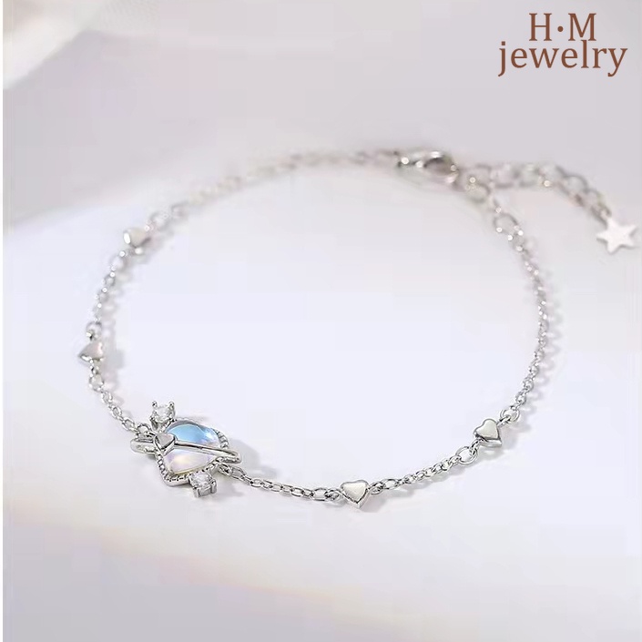 Gelang Desain Aurora Hati Gaya Minimalis Untuk Wanita 2022