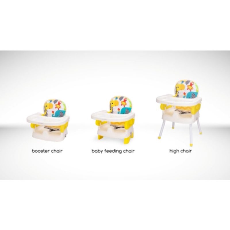 CROWN SNUGGLE BABY BOOSTER TO TODDLER SEAT 10 IN 1 KURSI MAKAN BAYI BISA 3 POSISI