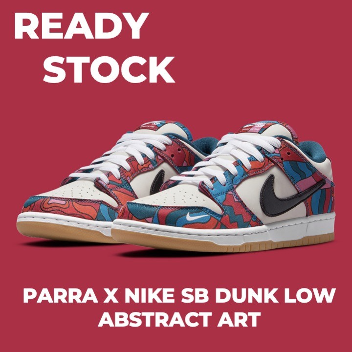 Parra X Nike SB Dunk Low Abstract Art