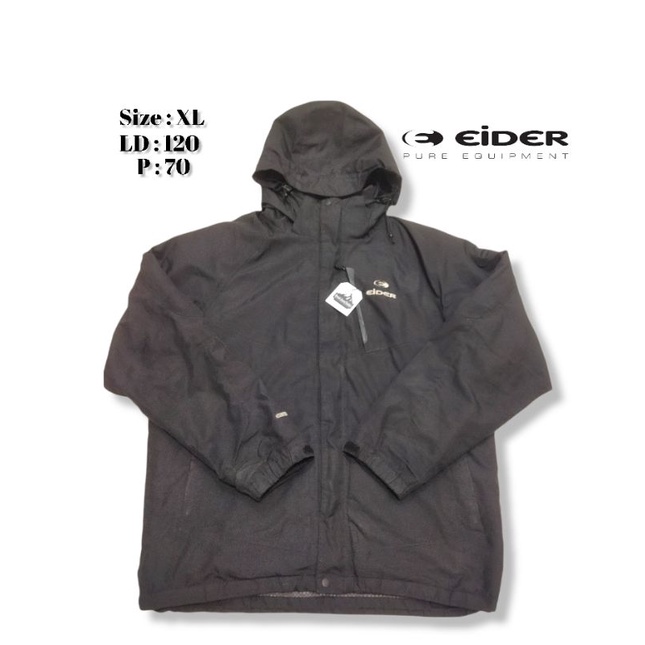 jaket outdoor second eider size xl