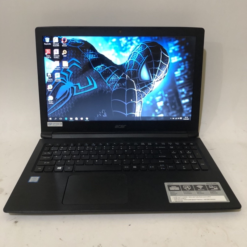 Laptop Acer Aspire 3 A315 - i5 gen 8 - Ram 12GB Like New Bergaransi