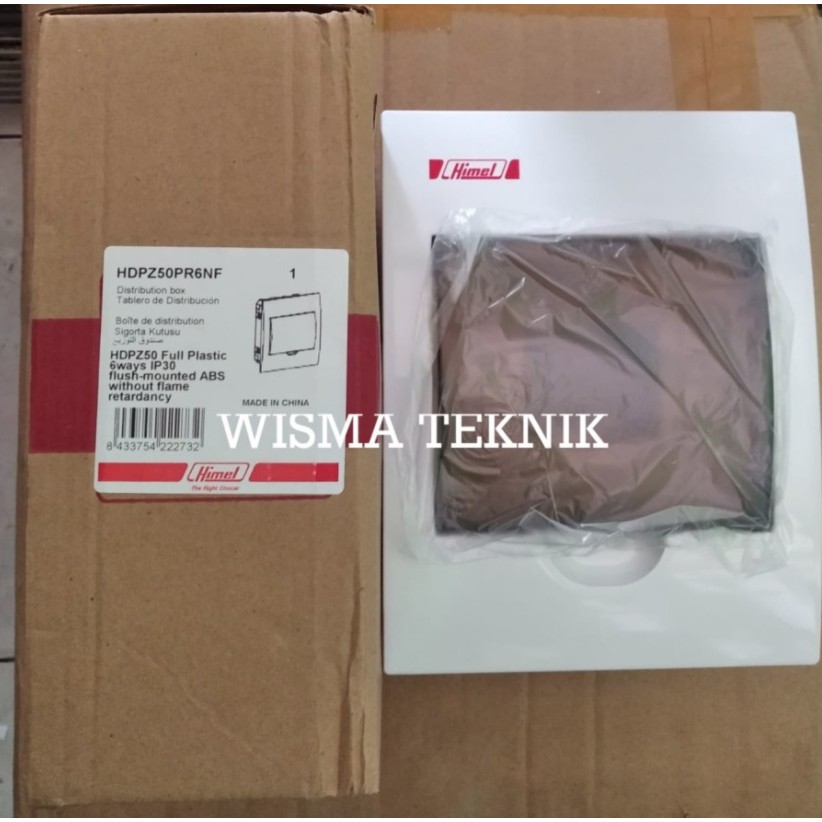 MCB Box 6 Group Flush Mounted Inbow HDPZ50PR6NF Himel