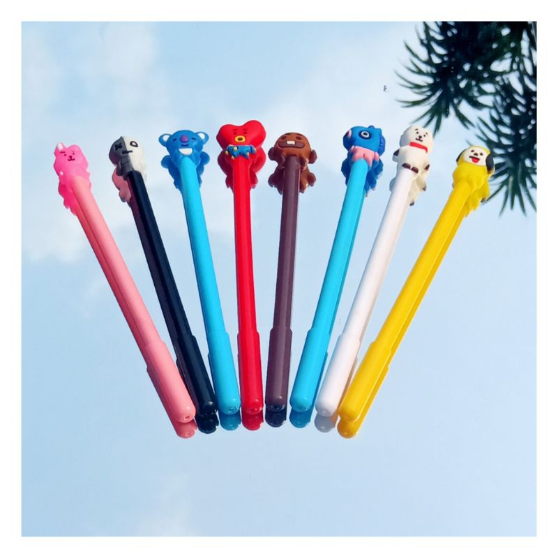 

PULPEN GEL KARAKTER BT21 & WEAR BARE BEAR