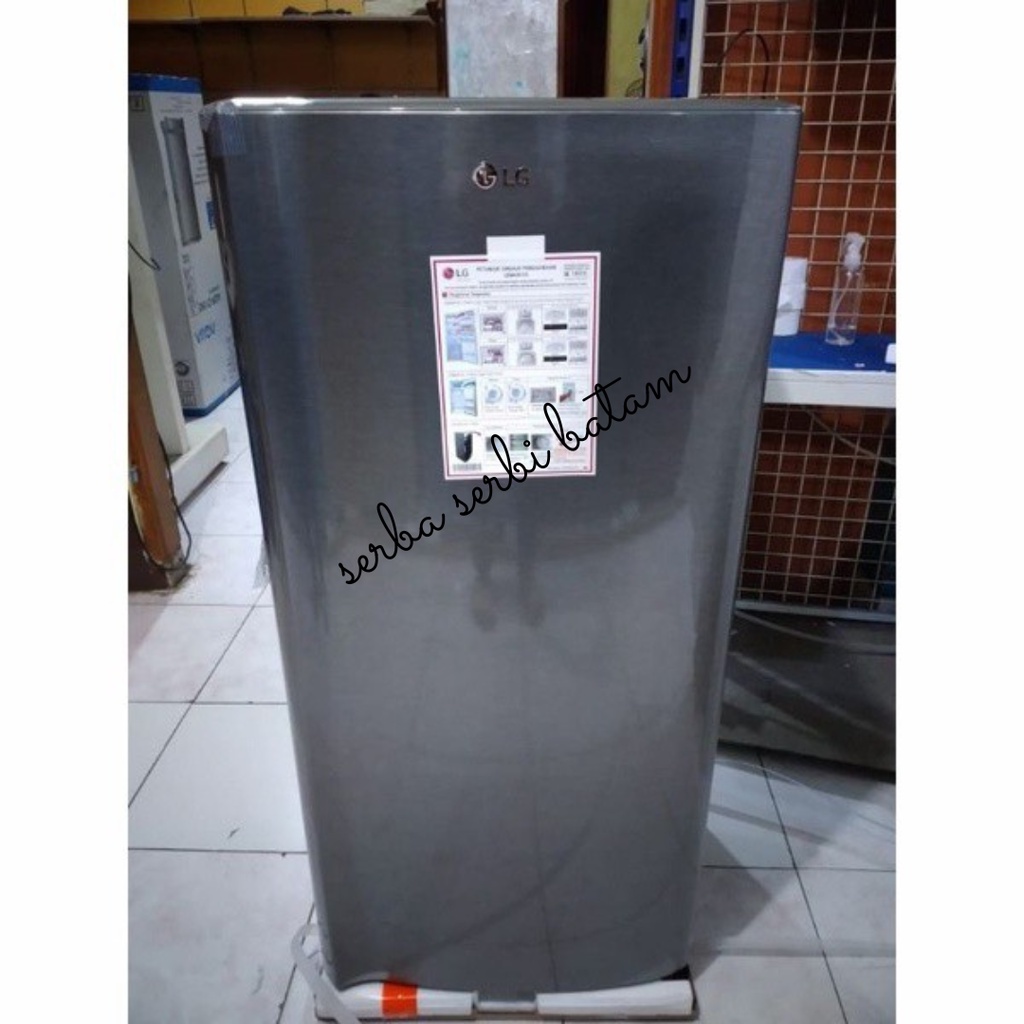 kulkas lg 1 pintu gn 201ck garansi resmi LG GN-201-CK BATAM