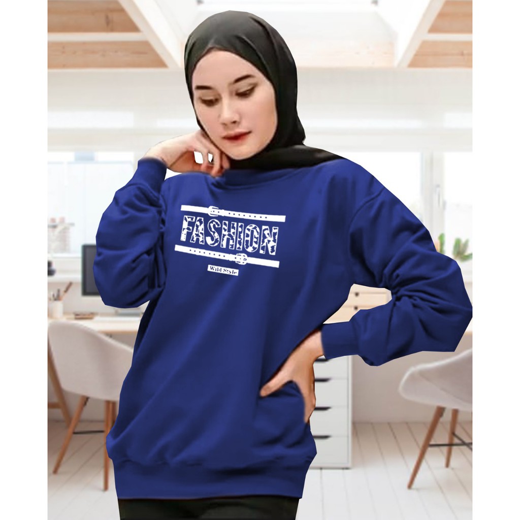 Kaos Lengan Panjang fashion/ Kaos Sweatshirt / Atasan Wanita / Atasan Wanita Lengan Panjang