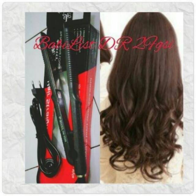 Babylist 2Fungsi DR (Bisa Buat Rambut Lurus&Curly Tampak Alami)