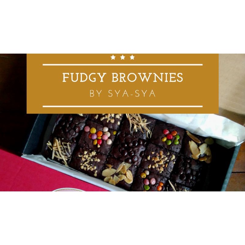 

Fudgy brownies premium By SYA-SYA