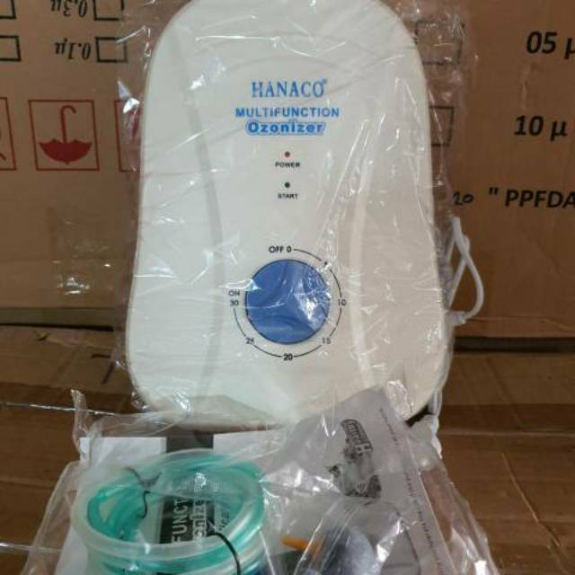 Ozone Generator Sterilizer Merk HANACO - Ozonizer Ozon Pembersih Air Pembersih Sayur Pembersih Buah