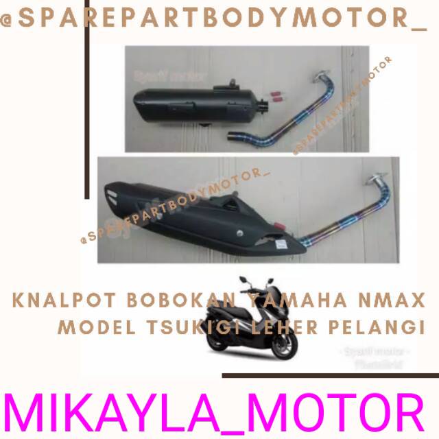 KNALPOT BOBOKAN YAMAHA NMAX.