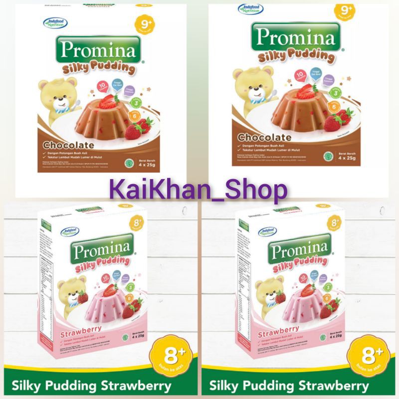 PROMINA 9+ Silky Puding [ kemasan BOX 100gram ]