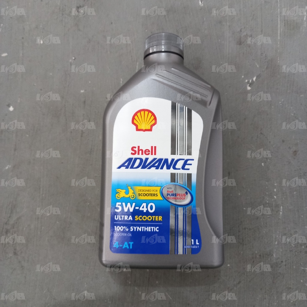 Matic Shell Advance Ultra Scooter Synthetic 5w40 Oli Motor Matik 1L Original Big Scooter Honda Yamaha Suzuki
