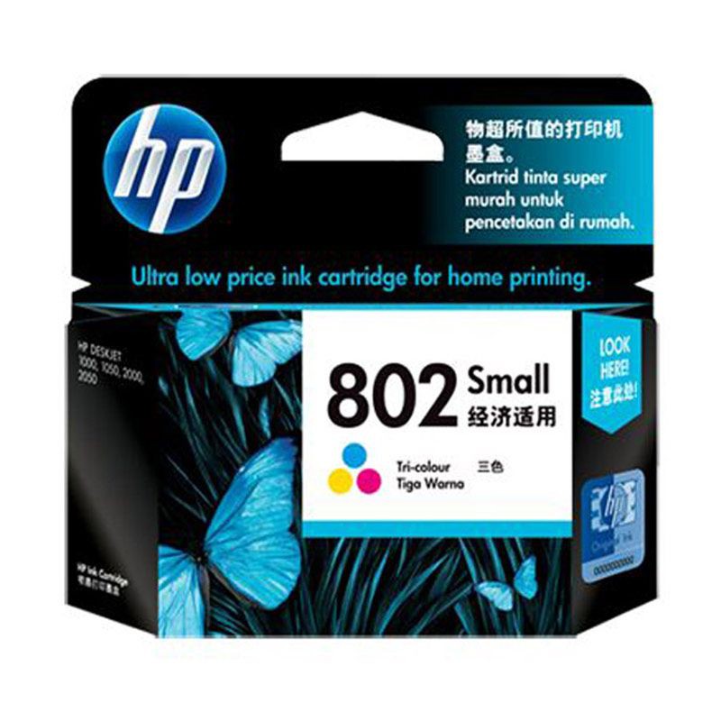 Hp Tinta Cartridge 802 Colour Original