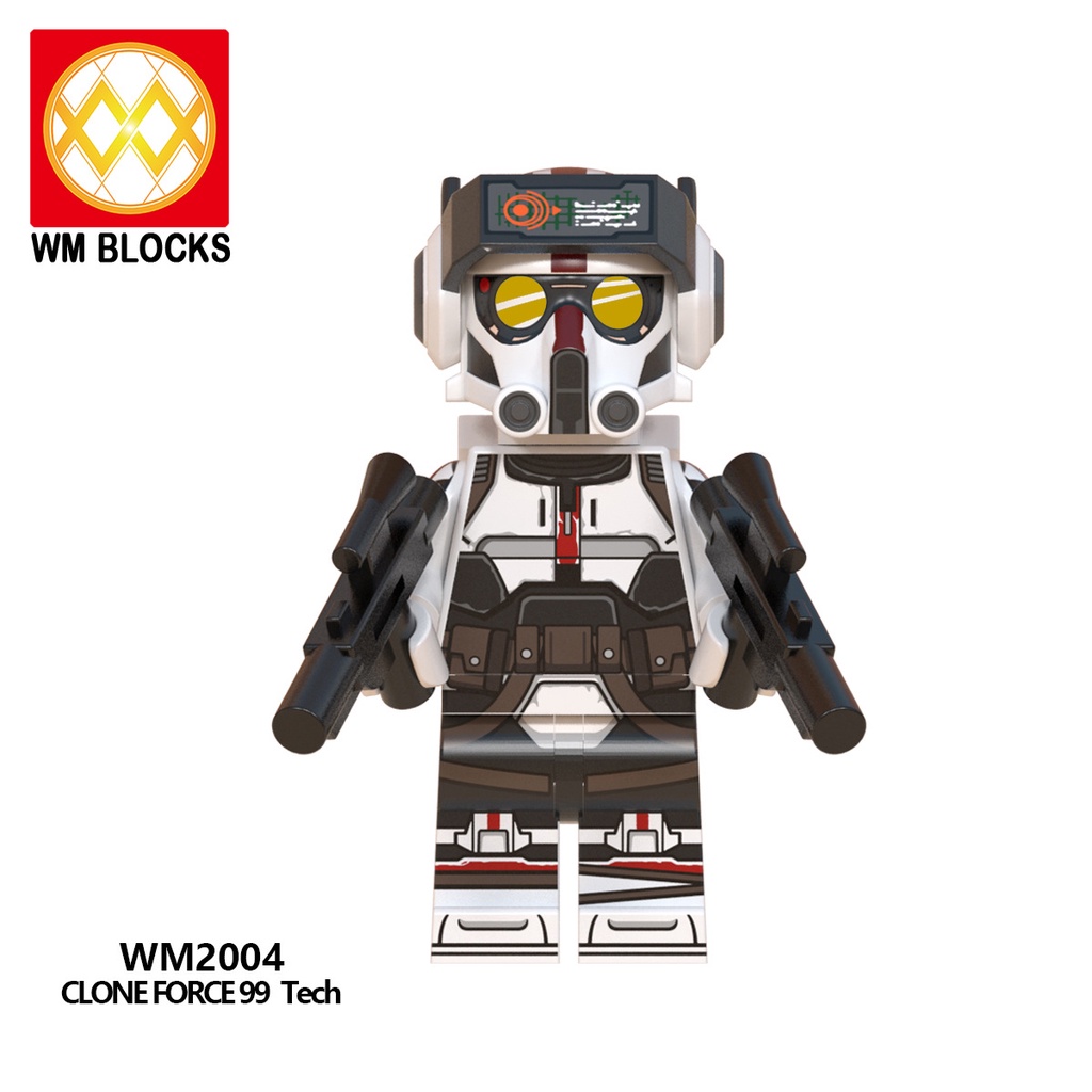 Wm6095 Rex Commander Minifigures WM6095 Action Figure Star Wars WM6095