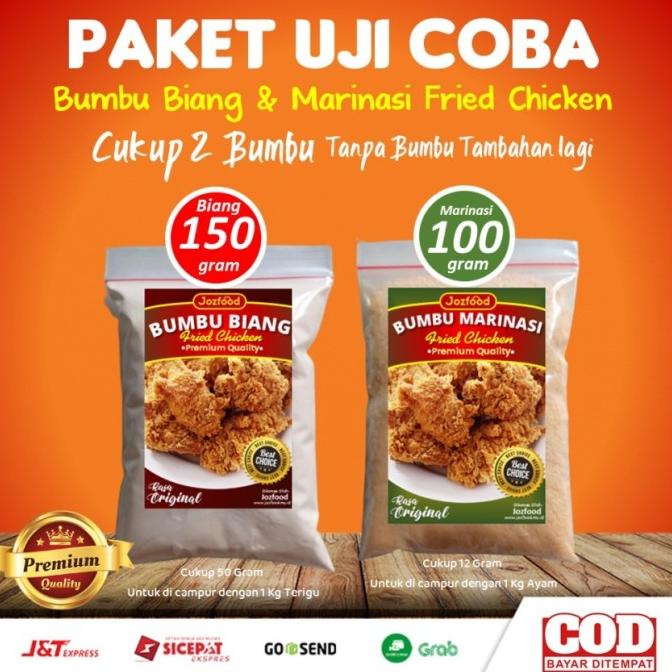 

TERMURAH Tepung Biang Fried Chicken Bumbu Inti Chicken Geprek Tepung Ala Kfc