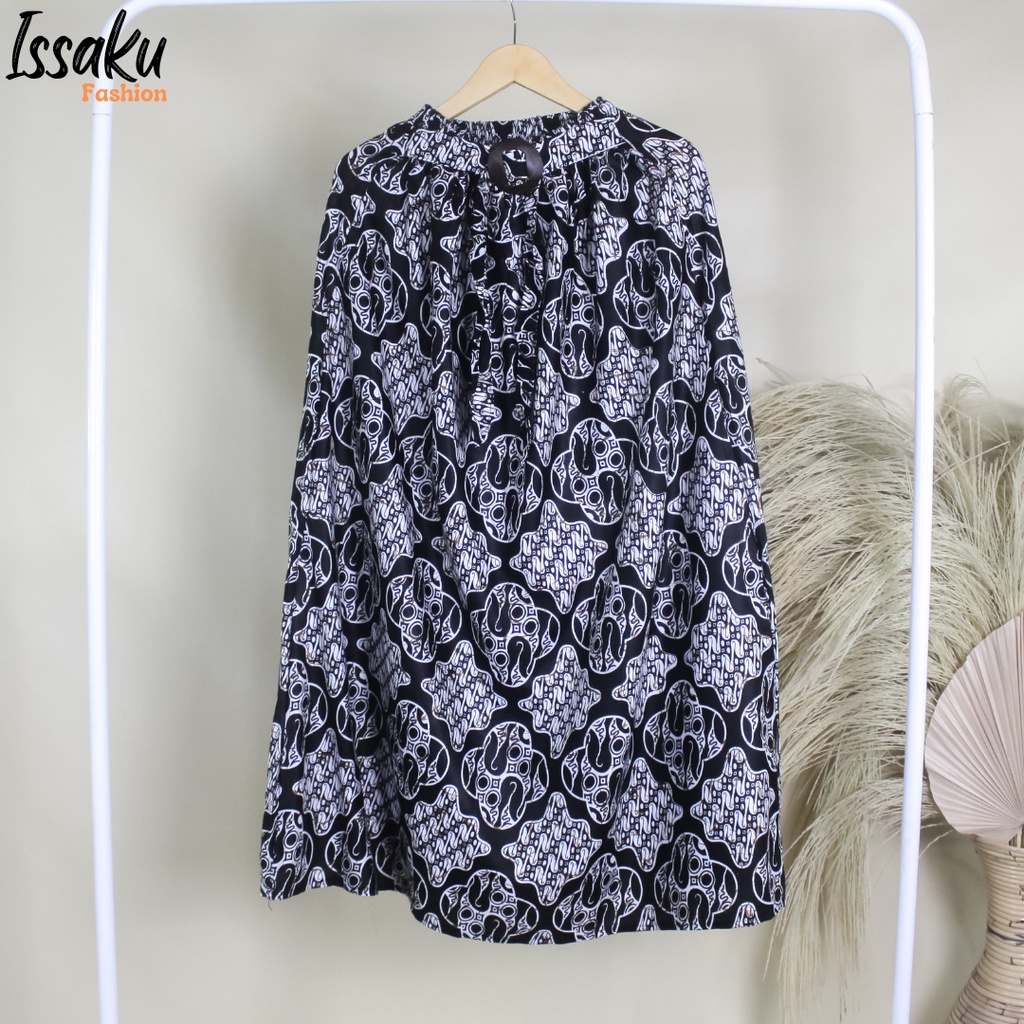 Rok Klok Payung Motif Batik Batik Klasik Kekinian-Cap