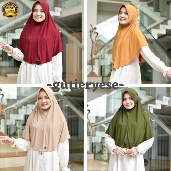 jalbab Jilbab Instan Vilora Jersey / Jilbab Original Vilora Jersey Bergo / Hijab Instan Jersy Bergo 