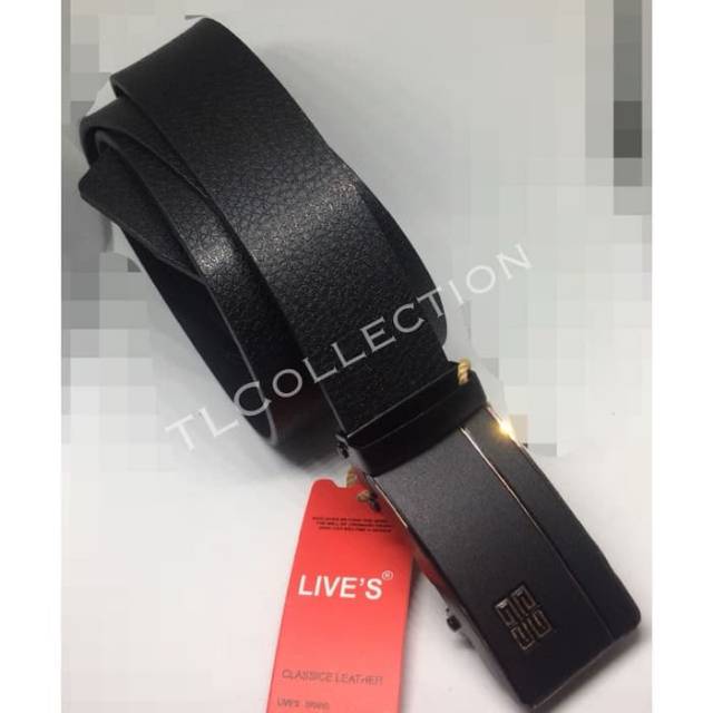 Gesper kepala rel pria kualitas import givenchy